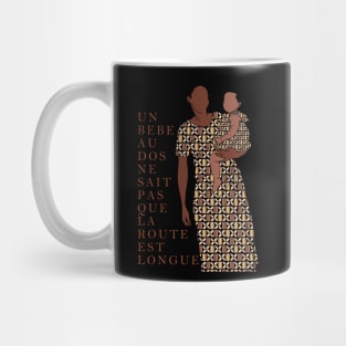 Un bebe au dos Mug